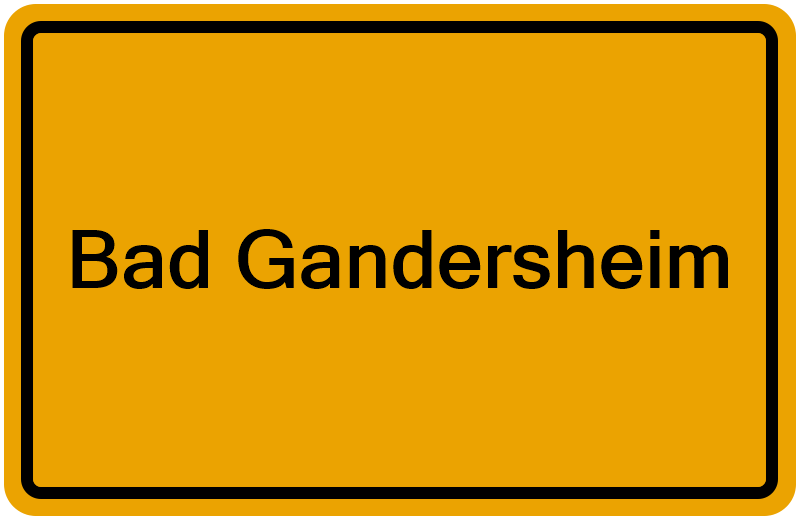 Handelsregisterauszug Bad Gandersheim